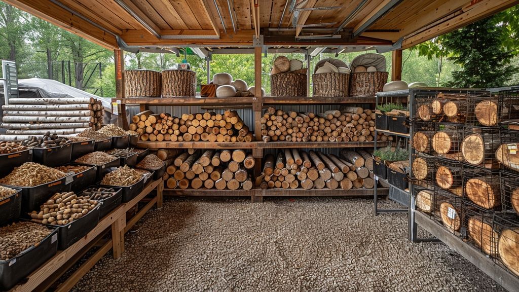 Choisir l'emplacement parfait pour stocker le bois