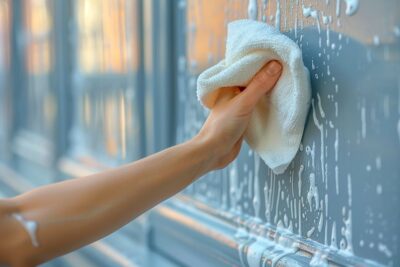Comment le dentifrice de votre salle de bain peut redonner éclat et blancheur à vos portes jaunies