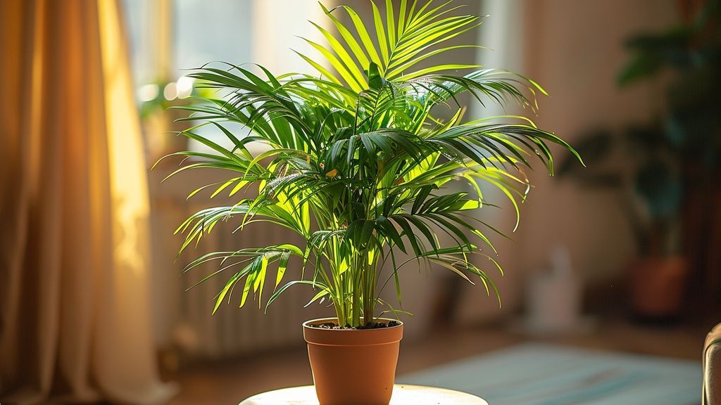 Le palmier d'arec : un régulateur d'humidité au charme tropical