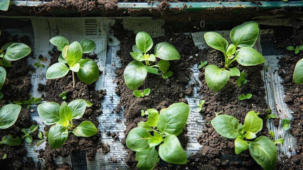 Le rôle clé du papier journal dans la germination
