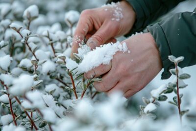 Protéger vos arbustes du poids de la neige : des conseils pratiques pour éviter les dommages