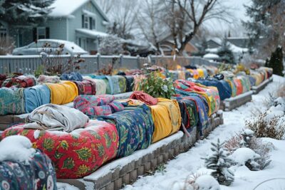 Protégez votre jardin cet hiver : redonnez vie à vos vieux vêtements pour une couverture écologique