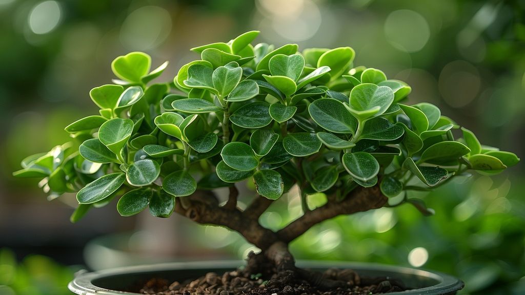 Soins de l'arbre de jade