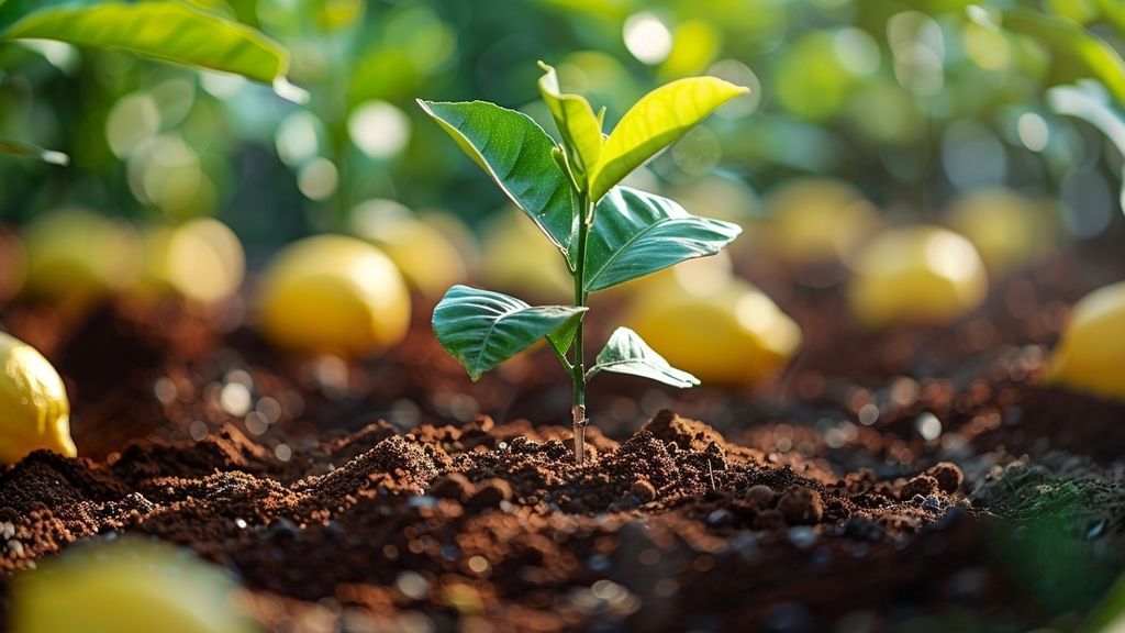 Équilibrer l'acidité du sol pour des citronniers prospères